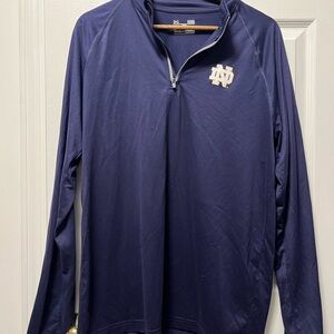 Under Armour Navy Quarter-Zip Pullover